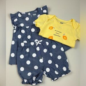 Child of Mine By Carter’s 3 Piece Romper | 24M